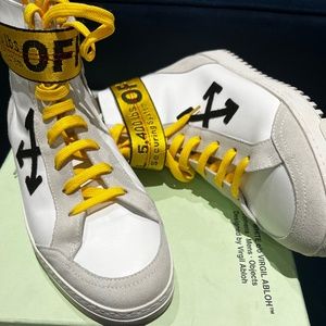 Off-white sneakers